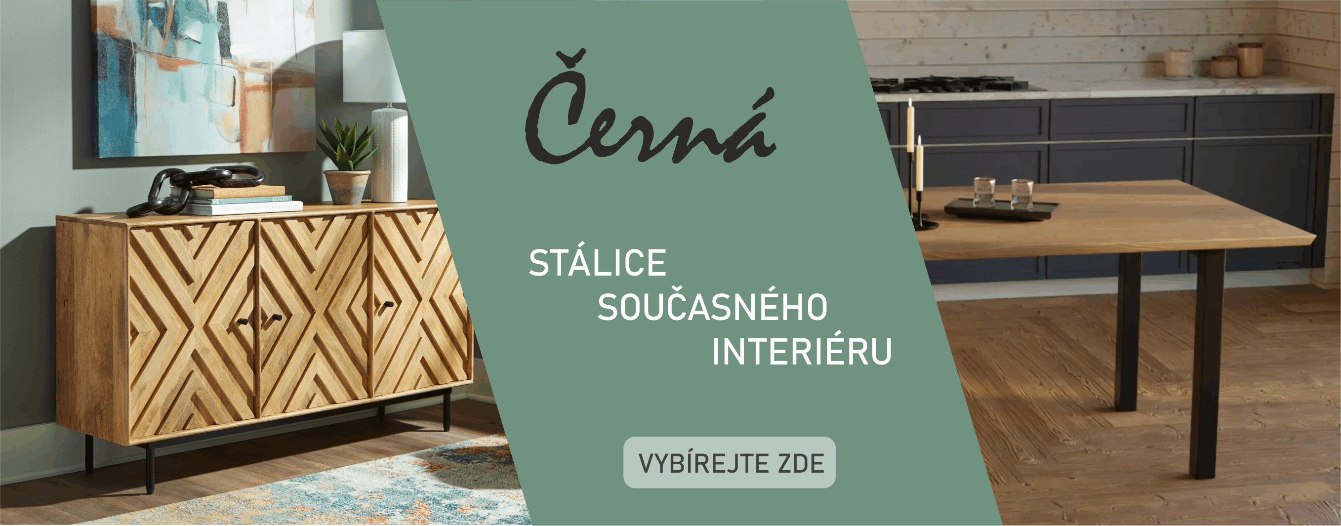 ČERNÁ BARVA - STÁLICE SOUČASNÉHO INTERIÉRU